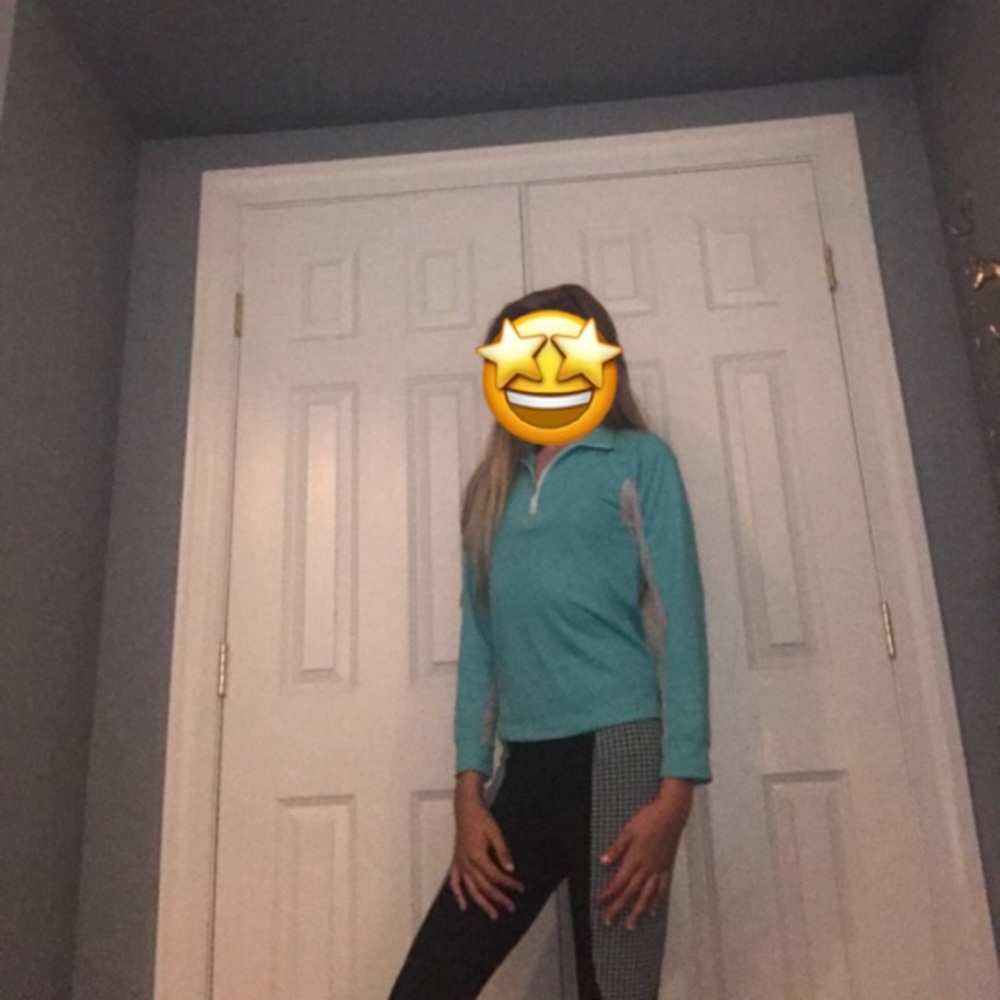 Tuff rider Turquoise Ventilated Shirt